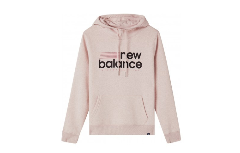 (Women) New Balance Retro Pullover Hoodie Knit Pink AWT93578-CS1