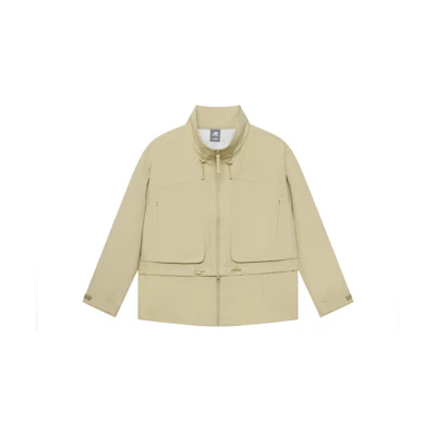 (Women) New Balance Retro Utility Jacket with Detachable Belt - Deep Khaki NAE35112-DB