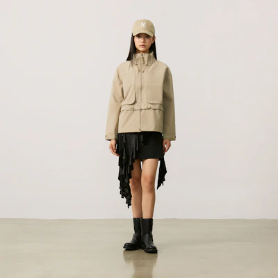 (W) New Balance 復古多功能外套可拆腰帶 - 深卡其 NAE35112-DB Shop (W) New Balance 復古多功能外套可拆腰帶 - 深卡其 NAE35112-DB