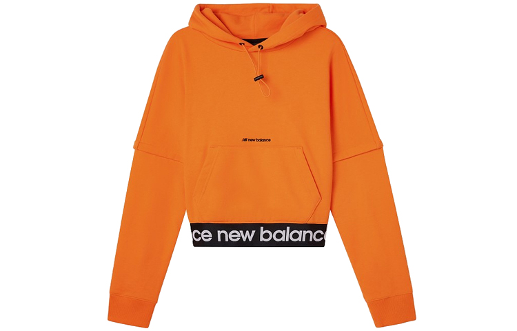 (Women) New Balance Solid Color Hoodie Orange AWT03362-OR