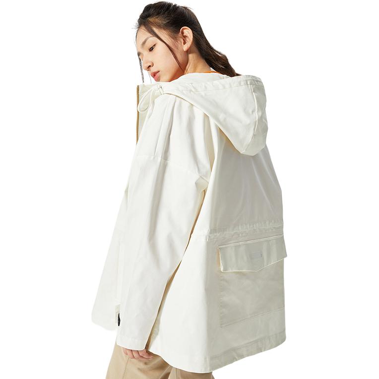 Purchase (W) 新百伦女士米色连帽卫衣夹克 AWJ21313-MS