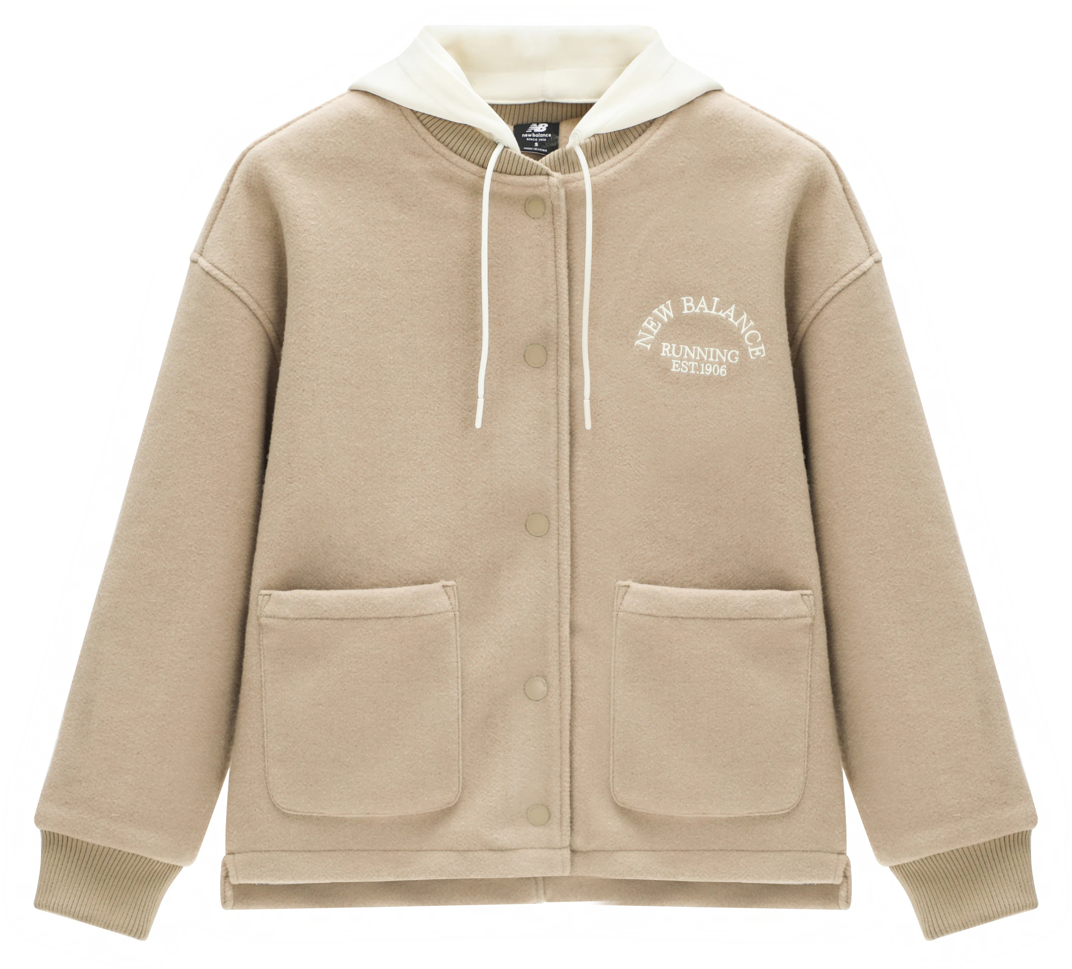 women-new-balance-solid-khaki-jacket-spring-autumn-style-awj-31353-bnn