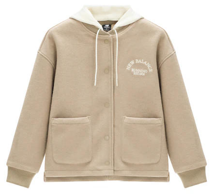 (W) 新百伦纯卡其色夹克春秋款 AWJ31353-BNN Order (W) 新百伦纯卡其色夹克春秋款 AWJ31353-BNN