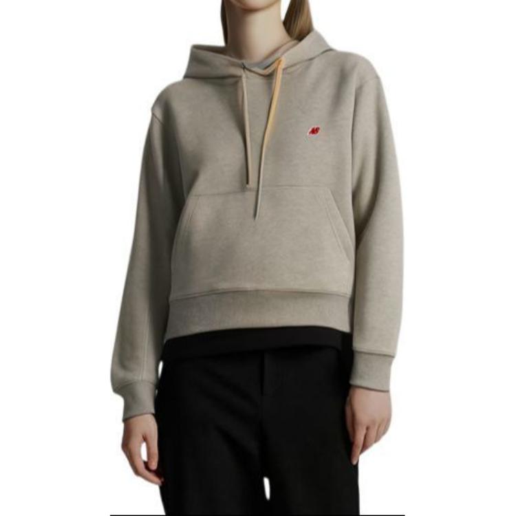 Sizing (W) 新百伦Logo抓绒连帽衫休闲运动服 MT21540-AG