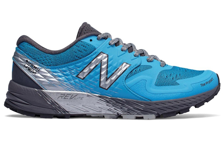 Buy Women New Balance Summit Q.O.M. Trail Black Gray Blue WTSKOMBW Novelship