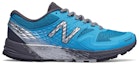Order (W) New Balance Summit Q.O.M. Trail Warna Hitam Abu-Abu Biru WTSKOMBW