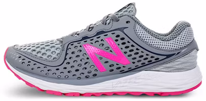 (Women) New Balance Vazee Breathe Low-top Gray/Pink 'Grey' WBREAHG (Women) New Balance Vazee Breathe Low-top Gray/Pink 'Grey' WBREAHG