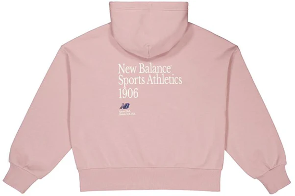 (W) New Balance 复古风粉色卫衣 NCD42222-PK Lookbook (W) New Balance 复古风粉色卫衣 NCD42222-PK