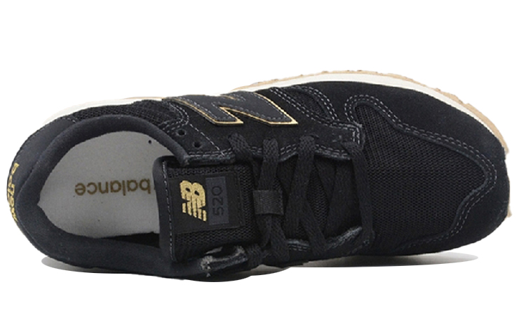 Lookbook (W) New Balance W-LIFESTYLE 'Hitam Emas' WL520MR