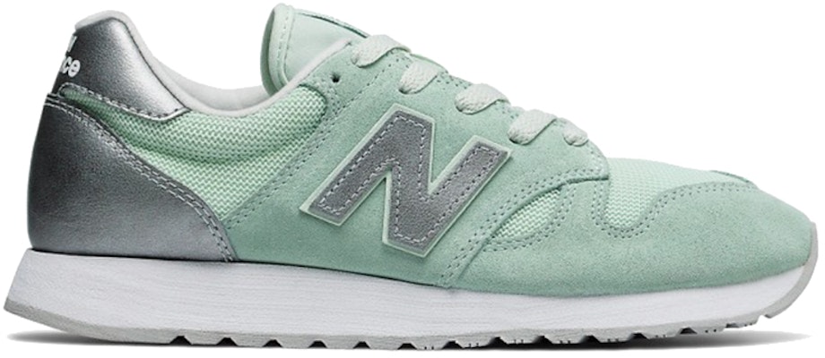 (W) ニューバランス W ライフスタイル グリーン/ホワイト/シルバー WL520SNB Order (W) ニューバランス W ライフスタイル グリーン/ホワイト/シルバー WL520SNB