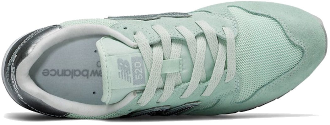 (W) ニューバランス W ライフスタイル グリーン/ホワイト/シルバー WL520SNB Lookbook (W) ニューバランス W ライフスタイル グリーン/ホワイト/シルバー WL520SNB