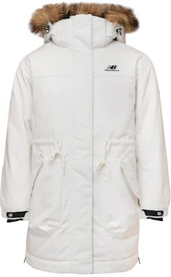 (W) 新百伦白色连帽冬季羽绒夹克 NPA46012-IV Order (W) 新百伦白色连帽冬季羽绒夹克 NPA46012-IV