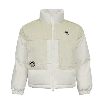 (Women) New Balance Winter Puffer Jacket Beige NPA43112-CRE
