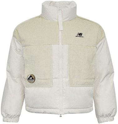 (Women) New Balance Winter Puffer Jacket Beige NPA43112-CRE Order (Women) New Balance Winter Puffer Jacket Beige NPA43112-CRE