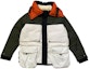 Order (Women) New Balance Winter Short Down Jacket Colorblock Logo White. NP94N012-WT