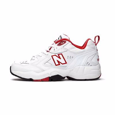 (W) NB WX608 White/Red