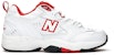 (W) New Balance WX608 Putih/Merah WX608TR1