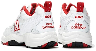 New Balance NB 608 WX608 運動 低幫 跑步鞋 女款 白紅 Shop New Balance NB 608 WX608 運動 低幫 跑步鞋 女款 白紅