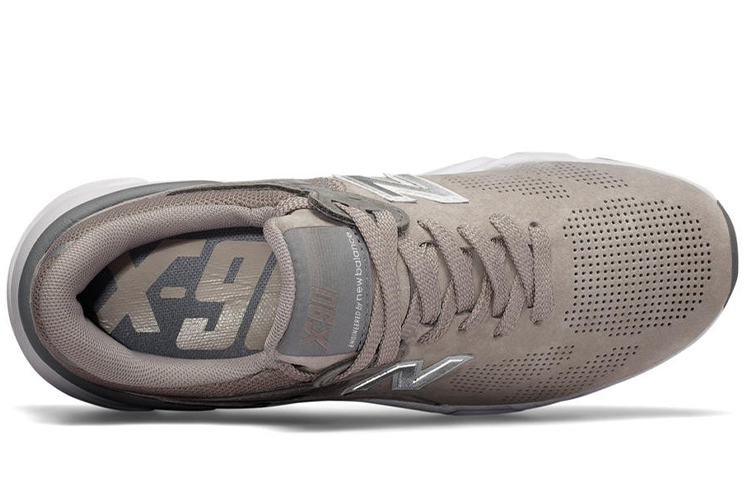 Lookbook New Balance X-90 低幫運動休閒鞋 女款 灰色