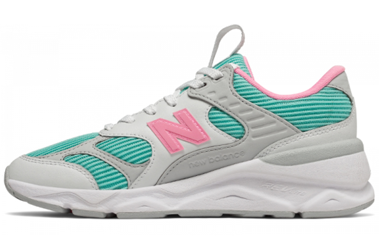 (Women) New Balance X-90 Grey/Green/Pink WSX90TLT