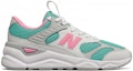 Order (W) ニューバランス X-90 グレー/グリーン/ピンク WSX90TLT