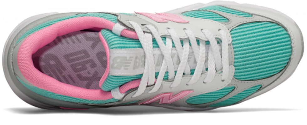 (W) ニューバランス X-90 グレー/グリーン/ピンク WSX90TLT Lookbook (W) ニューバランス X-90 グレー/グリーン/ピンク WSX90TLT