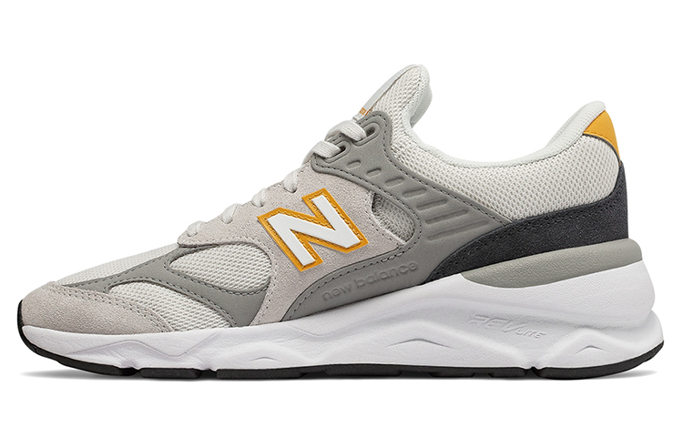(Women) New Balance X-90 GreyWhite GreyWhite 'Gray White Yellow' WSX90RPB