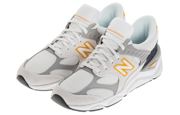 Lookbook (W) New Balance X-90 Kelabu Putih 'Gray White Yellow' WSX90RPB