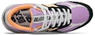 (W) New Balance X-90 Rekonstruksi 'Hitam Ungu Gelap Bersinar' WSX90TLS