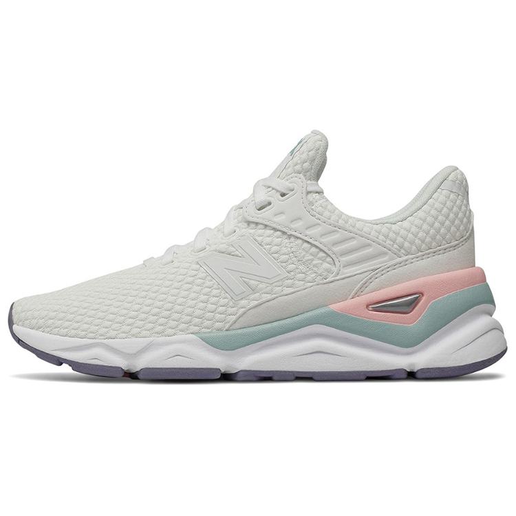 (W) NB X-90 White/Pink/Green