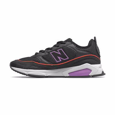 (W) NB X-Racer B-Wide Black/Purple