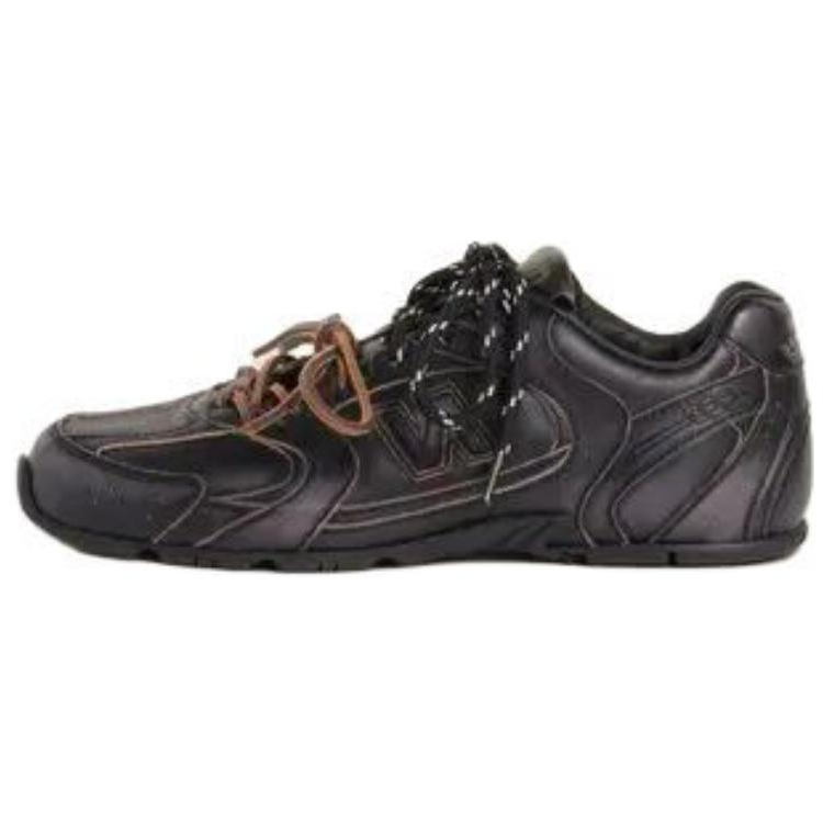 (Women) New Balance x MIU MIU 530 Qixi Casual Shoes Black Low-Top Lace-Up Sneakers 5E165E_3F33_F0002 F_D005