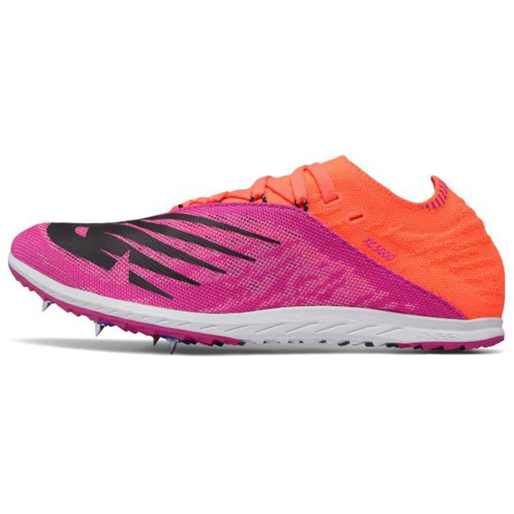Buy (W) New Balance Xc5k v5 Zapatillas Clavos Atletismo 'Morado Naranja' WXC5KPB5