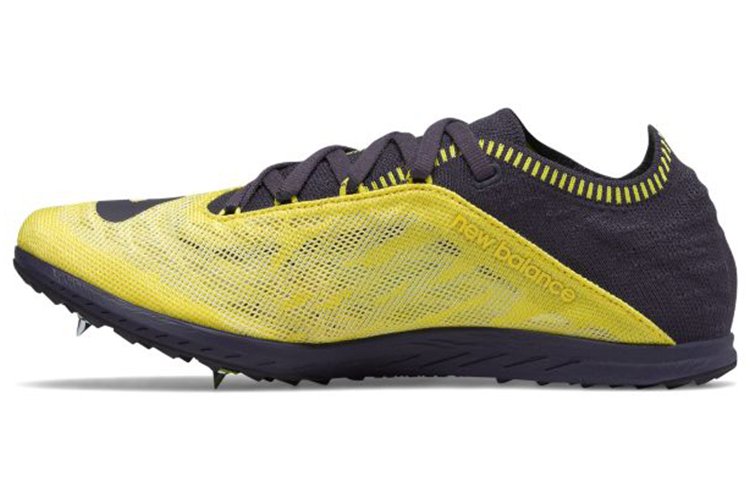 (Women) New Balance Xc5k v5 Track Spike 'Yellow Black' WXC5KYB5