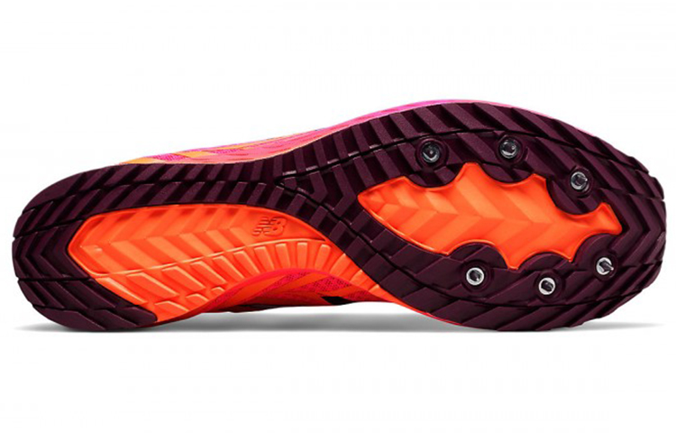 Shop New Balance XC900 v4 低帮 跑步鞋 女款 紅橘