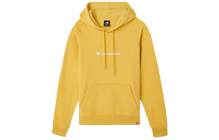 (Women) New Balance Yellow Pullover Hoodie AWT03399-YL