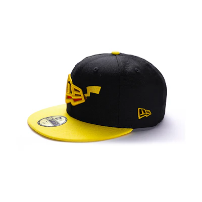 (Women) New Era Pokemon Pikachu Adjustable Baseball Hat Yellow/Black Unisex 12525822
