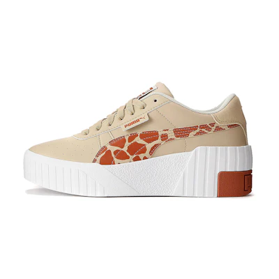 (W) Puma Nicoron Cali Wedge Fs /Pink/Red 'Khaki'
