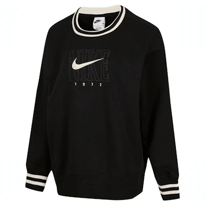 (W) Nike 1972 大學風條紋黑色長袖套頭衫 HJ0950-010 Buy (W) Nike 1972 大學風條紋黑色長袖套頭衫 HJ0950-010