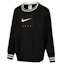 Buy (W) Nike 1972 大學風條紋黑色長袖套頭衫 HJ0950-010