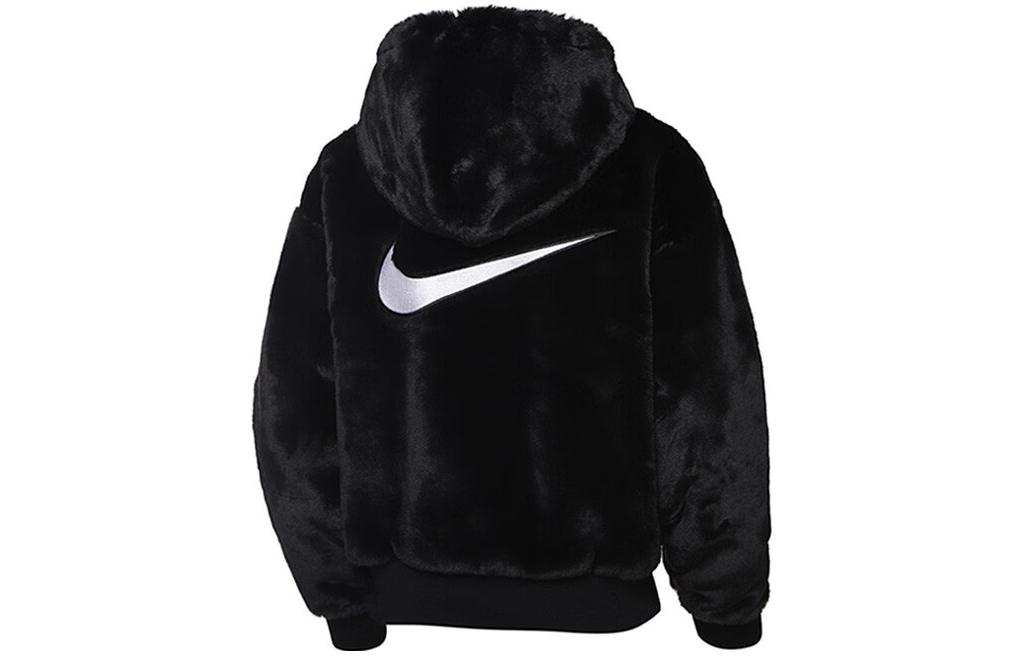 (Women) Nike  Black Full-Zip Solid Hoodie Jacket DD5116-010 圖 3