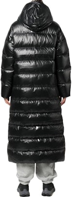 (Women) Nike Black Puffer Parka with Solid Logo Print. DH4081-010 Shop (Women) Nike Black Puffer Parka with Solid Logo Print. DH4081-010