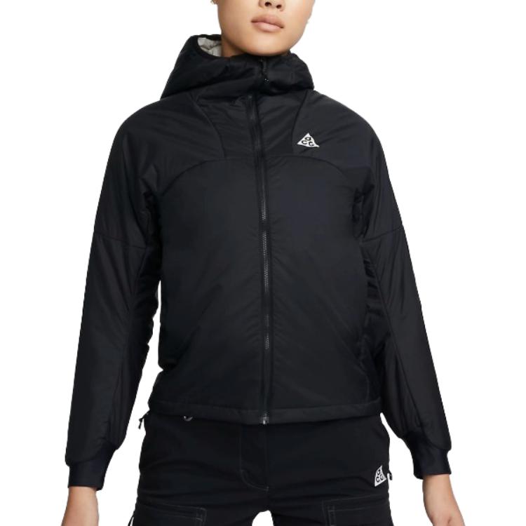 (Women) Nike  Black Solid Color Zip-Up Hoodie Jacket DQ5841-010 圖 5
