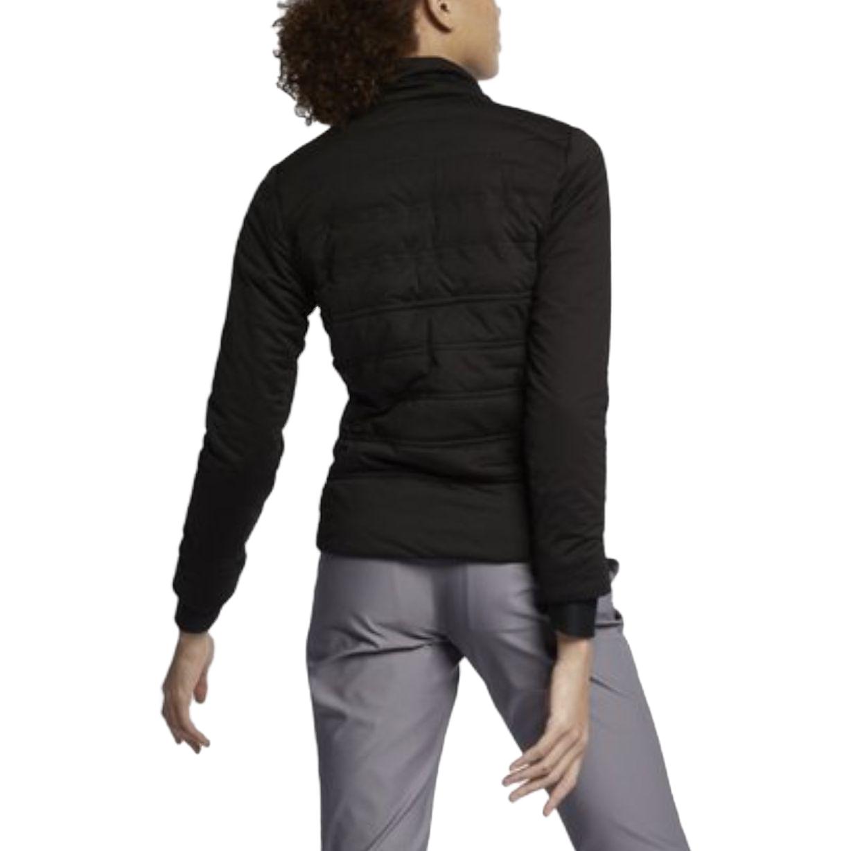 (Women) Nike  Black Solid Logo Print Zip-Up Jacket 930231-010 圖 4