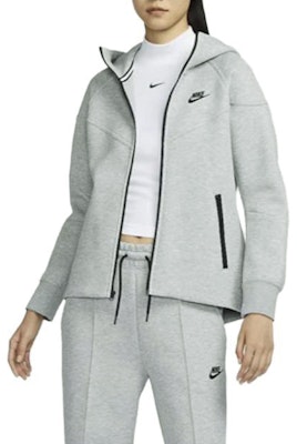 (W) Nike Jaket Bertudung Longgar Warna Kontras Kelabu FB8339-063 Details for (W) Nike Jaket Bertudung Longgar Warna Kontras Kelabu FB8339-063