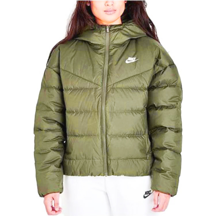 (Women) Nike  Full-Zip Jacket Solid Logo Gray-Blue DQ5903-222 圖 5