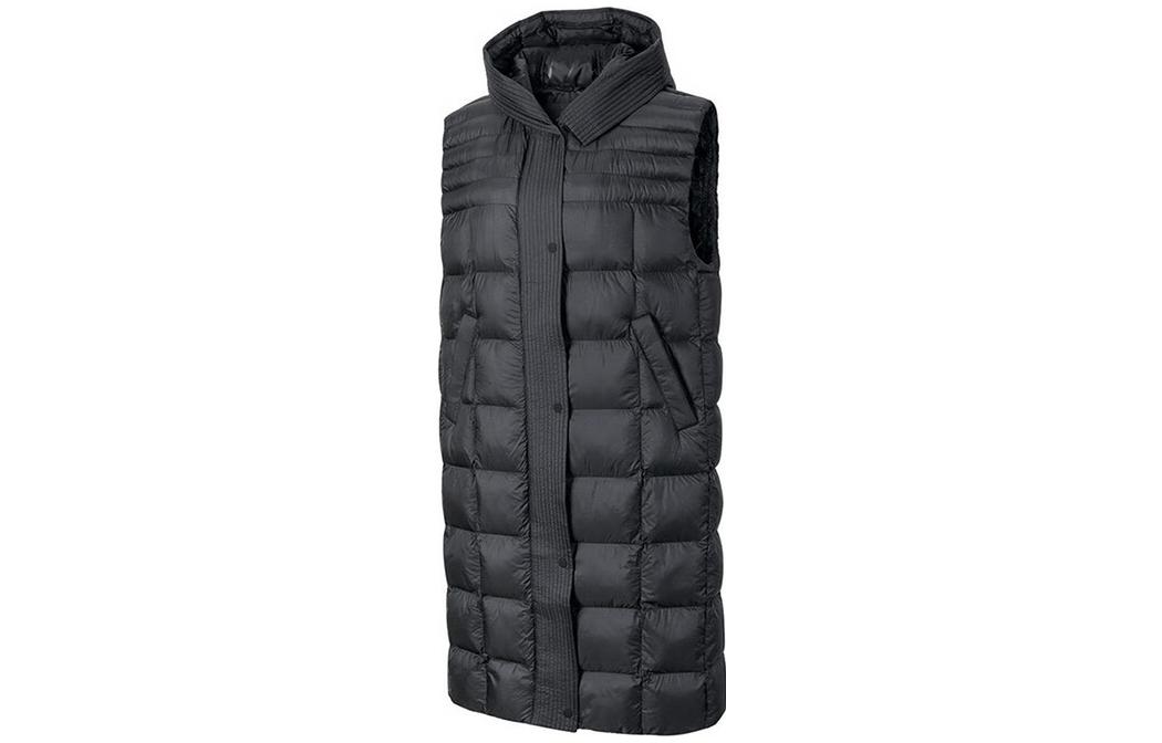 (Women) Nike  Long Hooded Vest Black FB8775-010