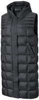 (Women) Nike Long Hooded Vest Black FB8775-010 (Women) Nike Long Hooded Vest Black FB8775-010