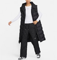 (W) 耐克长款连帽背心黑色 FB8775-010 Lookbook (W) 耐克长款连帽背心黑色 FB8775-010