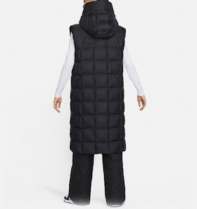 (W) Nike Jaket Rompi Labuh Berhud Hitam FB8775-010 Shop (W) Nike Jaket Rompi Labuh Berhud Hitam FB8775-010